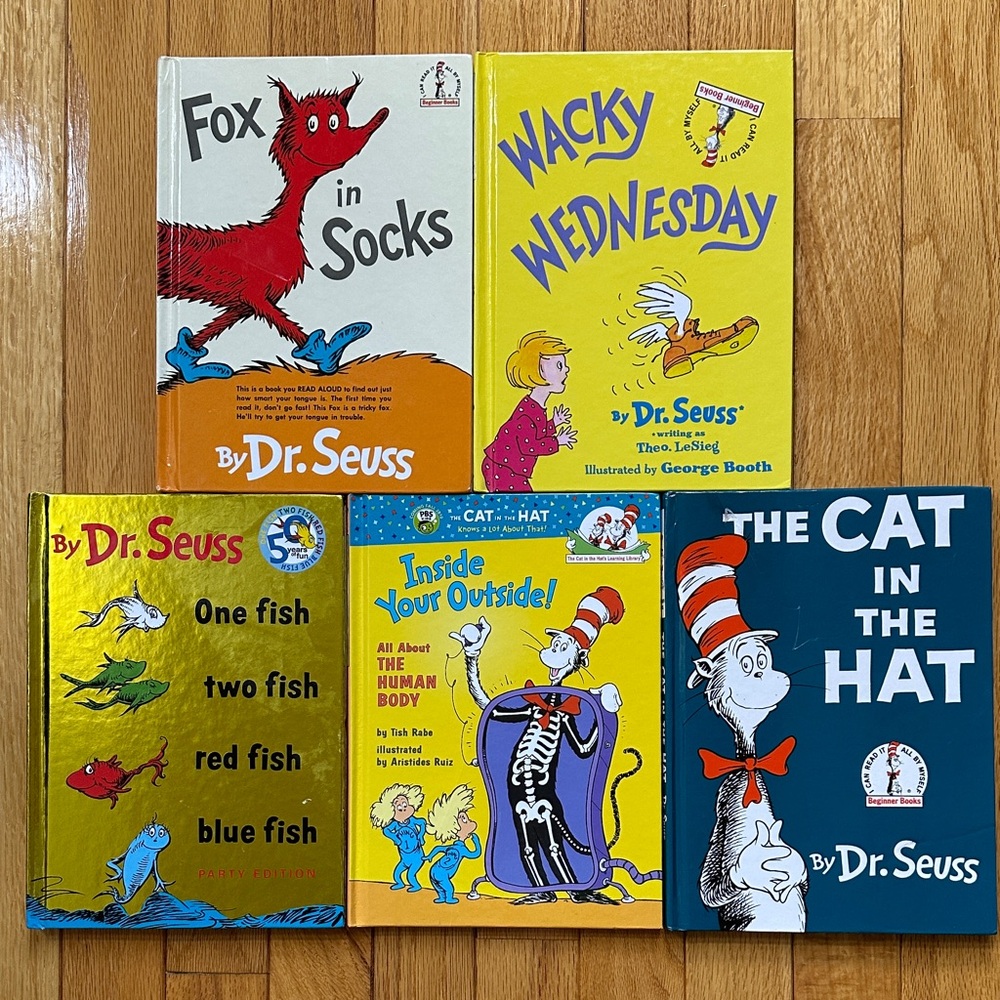 Dr. Seuss collection 5 hardcover beginner books